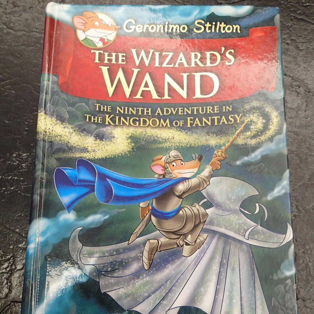 Geronimo Stilton The Wizard's Wand Hardcover book